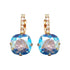 Earrings "Dazzling Sparkle VII (Light Sapphire Shimmer)" with Swarovski™ crystals